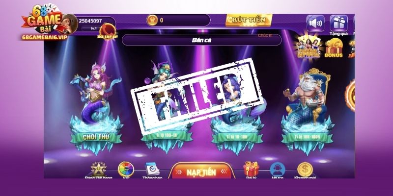 Tại sao người chơi đăng ký 68 game bài bị lỗi?